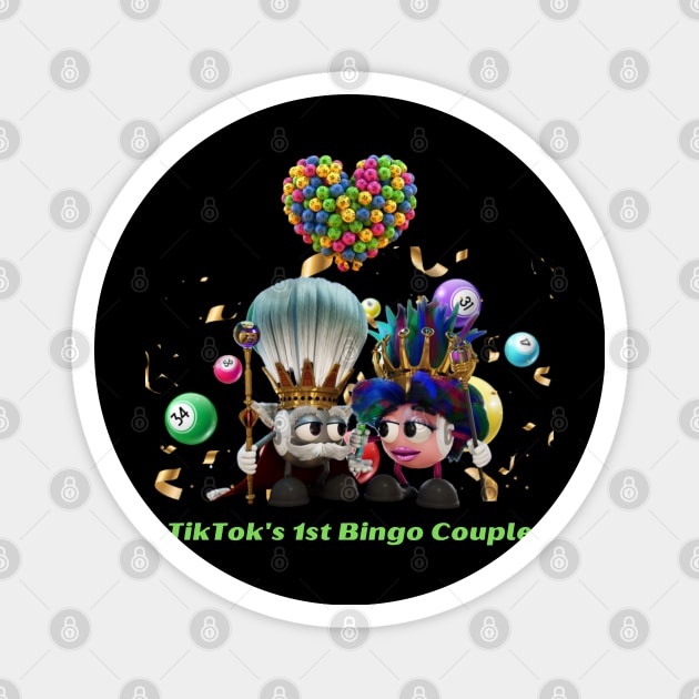 Bingo Couple Green Magnet by TC/LBM BINGO